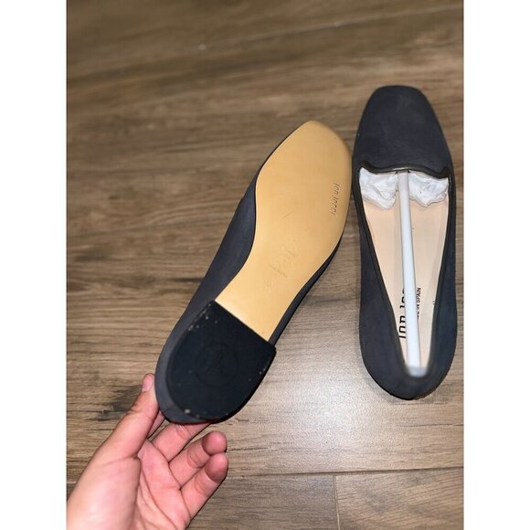 NWT ANTHROPOLOGIE jon Josef Womens Grey  Suede Slip-On Loafers Size 6 - Picture 7 of 7